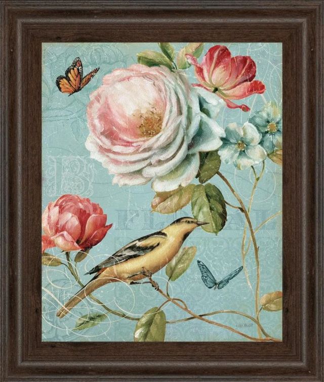Classy Art Spring Romance Il by Lisa Audit Wall Art-0