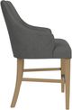 Riverside Furniture Mix-N-Match Chairs 2-Piece Slate Swoop Arm Upholstered Stool Set-3