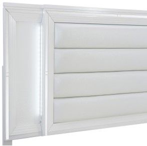 Mazin Furniture Tamsin White Eastern King Bed-2