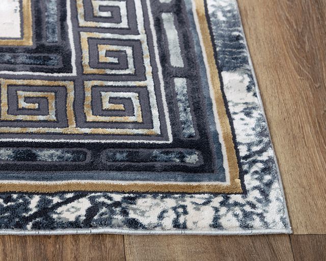 Rizzy Home Emerge Black 5'x8' Rectangular Rug-4