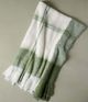 Magnolia Home by Joanna Gaines Green/White Checkered Throw-0