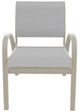 Telescope Casual Aruba Abalone/Desert Aluminum/Fabric Outdoor Sling Stacking Cafe Chair-1