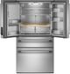 KitchenAid® 36" 29.5 Cu. Ft. PrintShield Stainless Steel French Door Refrigerator with Exterior Water and Ice Dispenser-1
