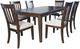 Jofran Inc. Brentwood 7-Piece Arbor Oak Extension Dining Table Set-0