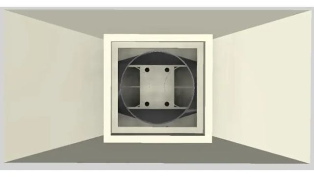 Vent-A-Hood® 60" Biscuit Euro-Style Island Range Hood-1