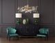 Currey & Company Lilou Green/Antique Brass Table Lamp-1