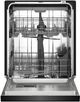 KitchenAid® 24" Black Front Control Built-In Dishwasher with 30+ Total Wash Jets-1