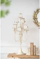 A & B Home Light Distressed Candelabra Table Lamp-5