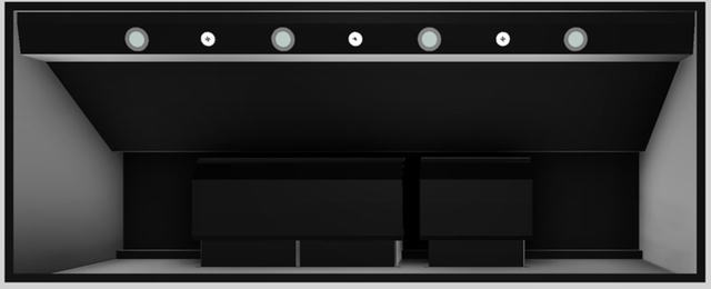 Vent-A-Hood® 60" Wall Mounted Range Hood-Black-2