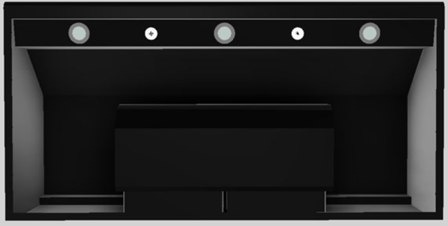 Vent-A-Hood® 42" Black Under Cabinet Range Hood-1