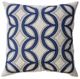 Furniture of America® Teri Beige/Indigo Throw Pillow-0