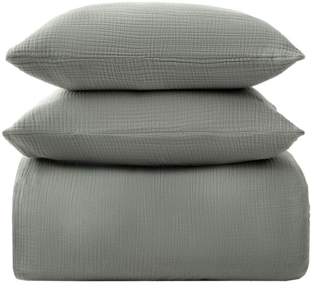 HiEnd Accents 3-Piece Sage King Bedding Bundle-0