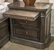 Signature Design by Ashley® Wickenger Dark Brown Nightstand-2