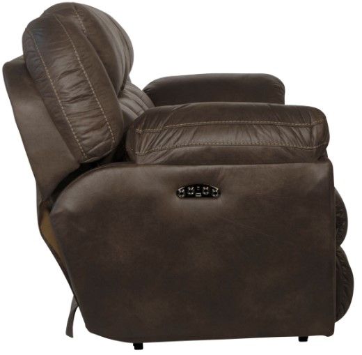 Catnapper® Ferrington Dusk Power Headrest Power Lay Flat Reclining Sofa-3