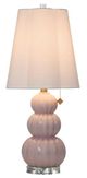 Stylecraft Ophelia Pink Peony 26" Table Lamp-1