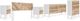Signature Design by Ashley® Piperton 5-Piece Two-tone Brown/White Queen Panel Headboard Set-0
