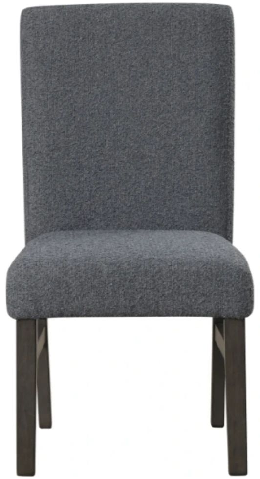 New Classic® Home Furnishings High Line Gray Upholstered Dining Side Chair-4