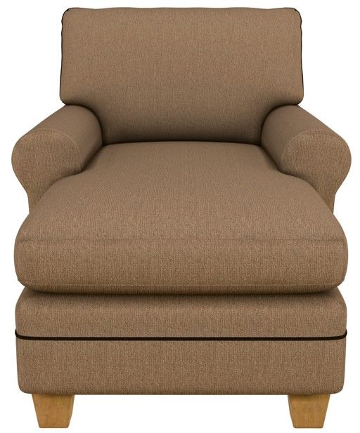 Best® Home Furnishings Customizable Reyona Chaise Lounge with Honey Birch Legs-1