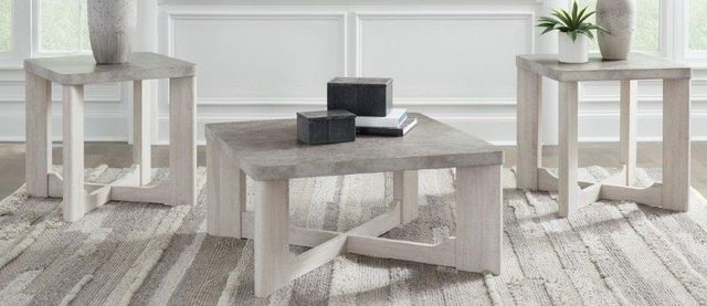 American Wholesale Furniture Greenwood 3-Piece Gray Occasional Table Set-2
