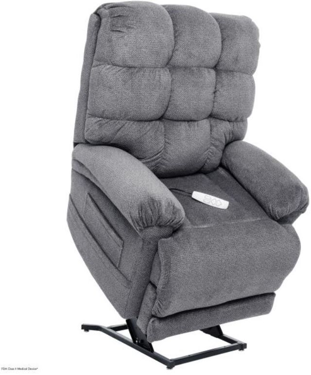Mega Motion® iNFI Poco Angus Slate Power Lift Recliner with Deluxe Heat and Massage-0