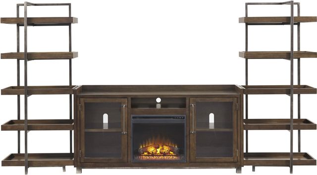 Starmore Entertainment Unit - Brown/Gunmetal Starmore Entertainment Unit - Brown/Gunmetal
