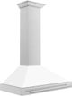 ZLINE 36" White Matte Wall Mounted Range Hood-2