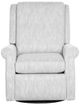 Fairfield® Customizable Roll Arm Manual Swivel Glider Recliner-1