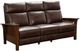 BarcaLounger® Artisan Wenlock-Fudge Power Sofa Recliner-5