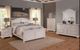 American Woodcrafters 6510 Cottage Traditions 4-Piece Clean White Cottage Queen Arched Bedroom Set-0