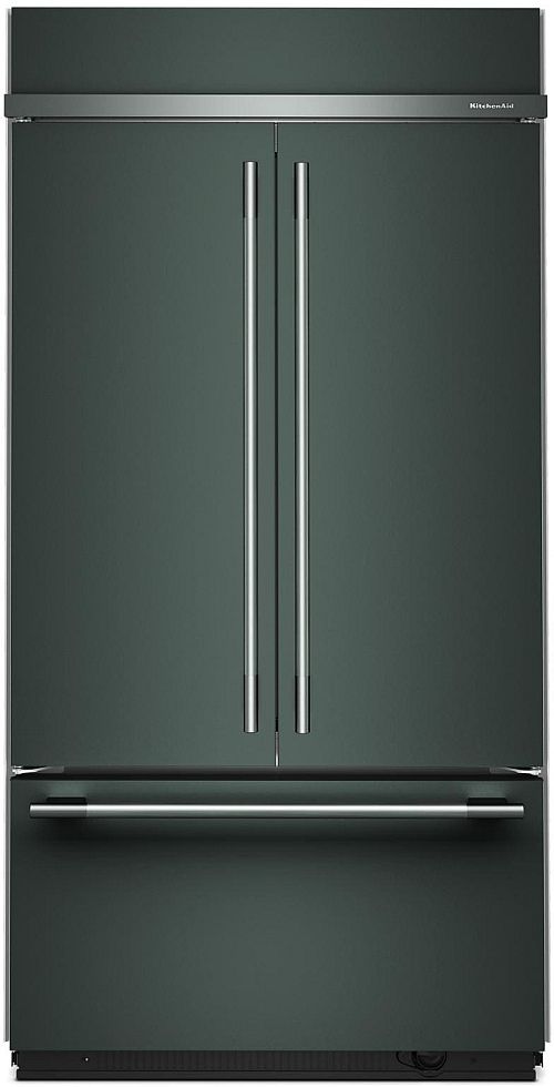 KitchenAid® 42" 24.2 Cu. Ft. Juniper Built In French Door Refrigerator-0