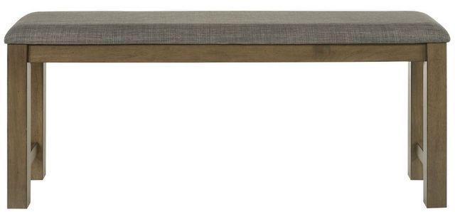 Liberty Furniture Brook Bay Gray/Sandstone Counter Dining Bench-2