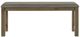 Liberty Furniture Brook Bay Gray/Sandstone Counter Dining Bench-2