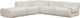 TOV Furniture Zenith 5-Piece Cream Right Arm Facing Modular Sectional-2