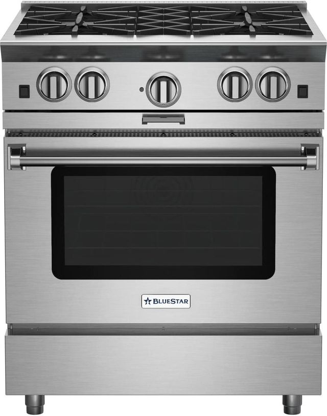 BlueStar® Platinum™ Series 30" Color Match Pro Style Natural Gas Range-0