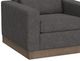 International Furniture Direct Georgia Dark Gray Arm Chair-2