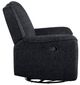Homelegance® Monterey Ebony Swivel Reclining Chair-4