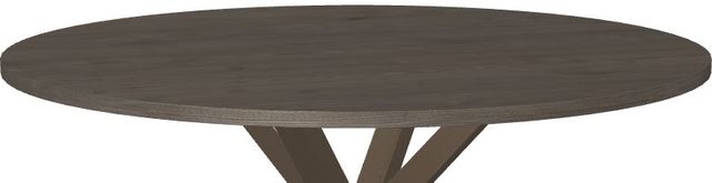 Amisco Customizable Asterisk 48" Round Table with Starburst Stand-1