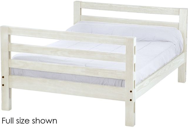 Crate Designs™ Furniture Cloud Full XL Tall Ladder End Lower Youth Bunk Bed-0