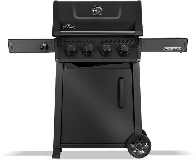 Napoleon Freestyle™ 425 4-Burner Matte Black Freestanding Natural Gas Grill-0