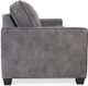Decor-Rest® Furniture LTD 3855 Gray Leather Sofa-1