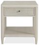 Riverside Furniture Maren White Sand Side Table-1