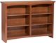 Whittier Wood® Furniture Customizable McKenzie 4-Shelf 48" Bookcase-0
