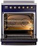 Ilve® Nostalgie II Series 30" Blue Pro Style Induction Range-2