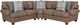 Franklin™ Sicily 3-Piece Chief Hazelnut L-Shape Sectional-0