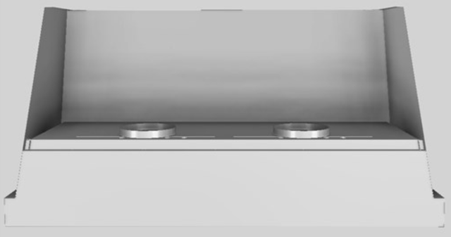 Vent-A-Hood® Designer Series 60" Stainless Steel Wall Mounted Range Hood-2