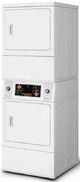 Speed Queen® Commercial 14.0 Cu. Ft. White Stacked Dryer-1
