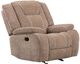 Parker House® Bruno Plush Tobacco Manual Glider Recliner-0