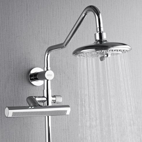 Forno Acqua AcquaFALL Polished Chrome Retrofit Shower System 1.8 GPM-4