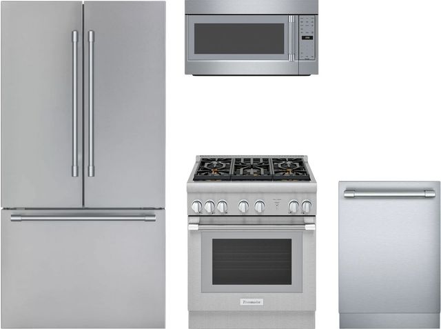 Thermador® 4 Piece Stainless Steel Kitchen Package -0