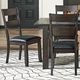 A-America® Mariposa Brown/Warm Gray Ladder Back Side Chair-2